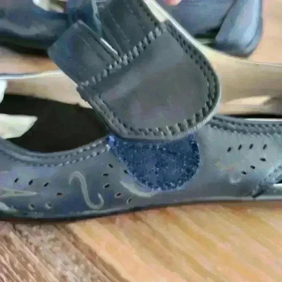 Ross Hommerson Chelsea Mary Jane Velcro Close Leather Flexible Mary Jane 11SS - Picture 11 of 15